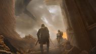 Gregor Clegane fighting Sandor Clegane (Image via HBO)